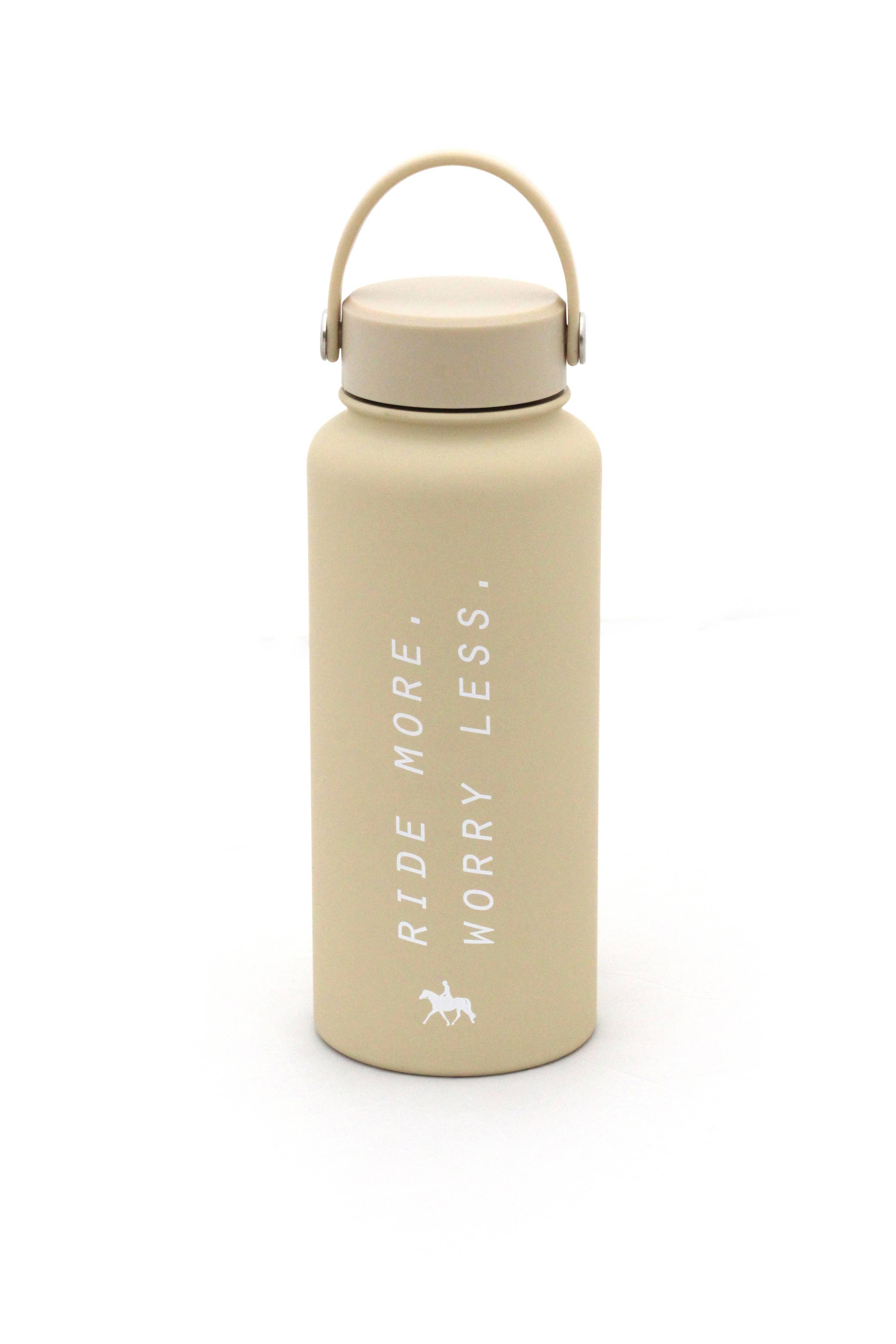 Ride More Worry Less Water Bottle - Equine Exchange Tack Shop