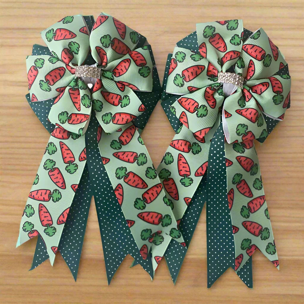 Children's Ponytail Show Bows - Equine Exchange Tack Shop