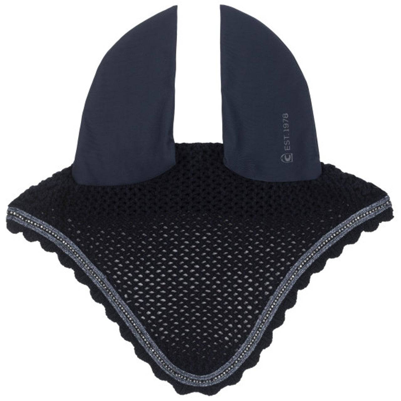 Cavallo JETTY Fly Bonnet w/Crystals - Equine Exchange Tack Shop