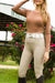 Athletic Breech - Linen & Pearls - Equine Exchange Tack Shop