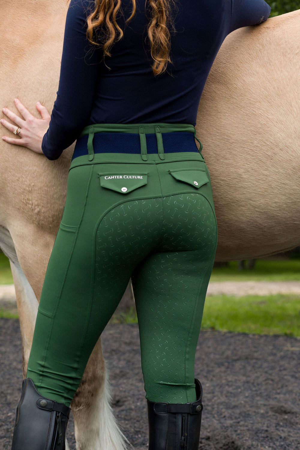 Athletic Breech - Evergreen - Equine Exchange Tack Shop