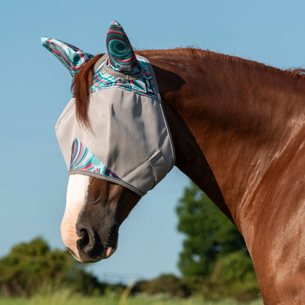 Cashel Crusader Fly Mask - Patterned  