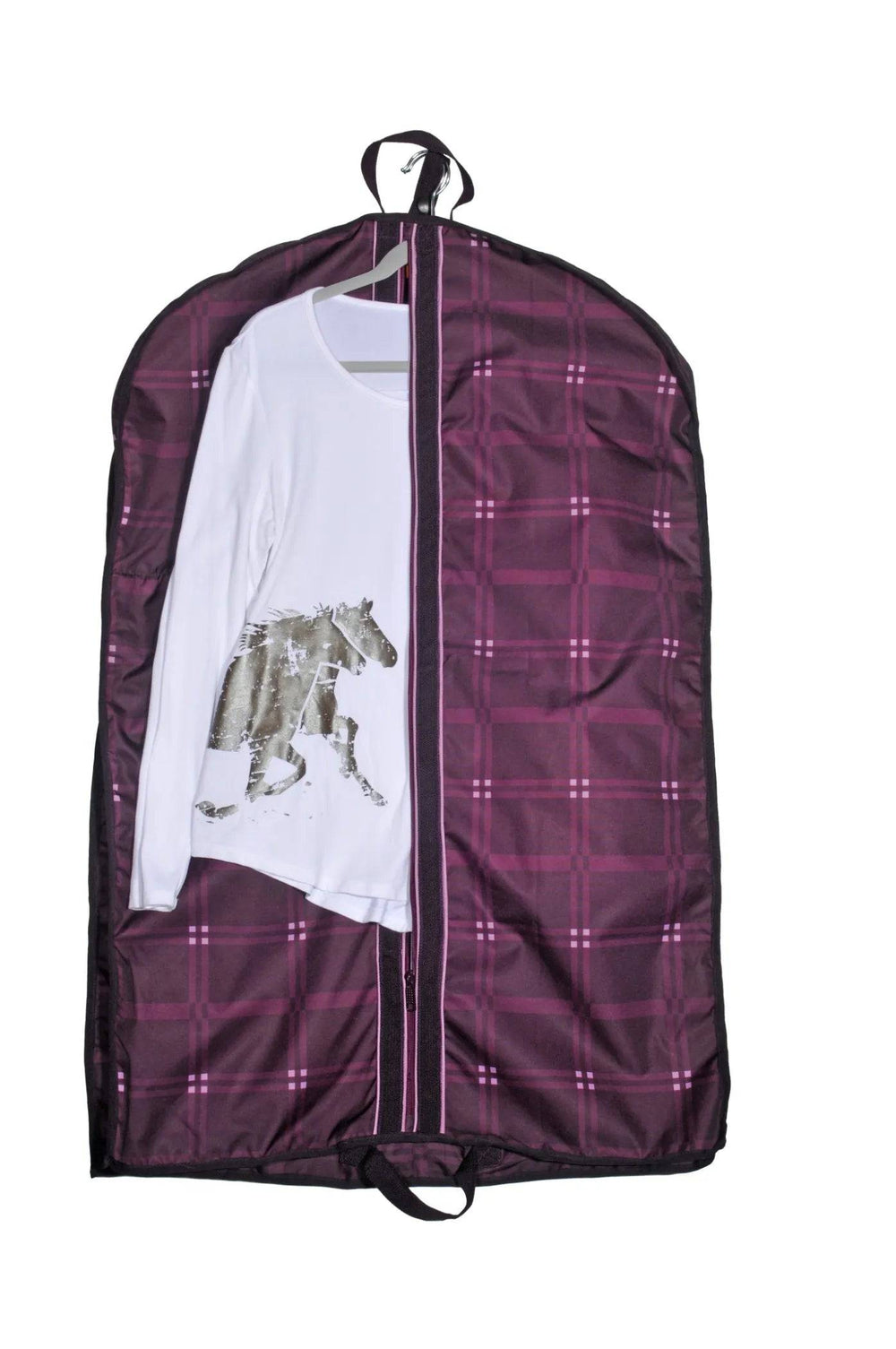 Chestnut Bay 3" Gusset Garment Bag - Equine Exchange Tack Shop