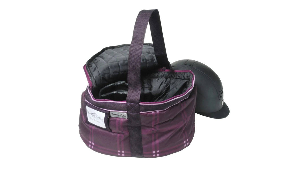 Chestnut Bay Quilted Helmet Bag - Equine Exchange Tack Shop