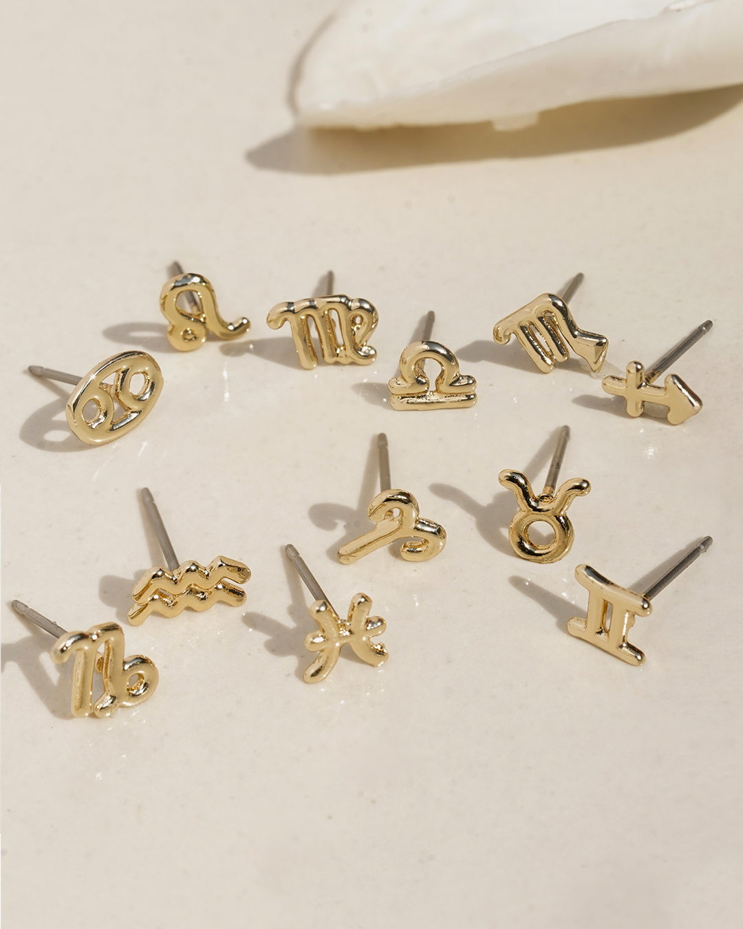 Zodiac Studs