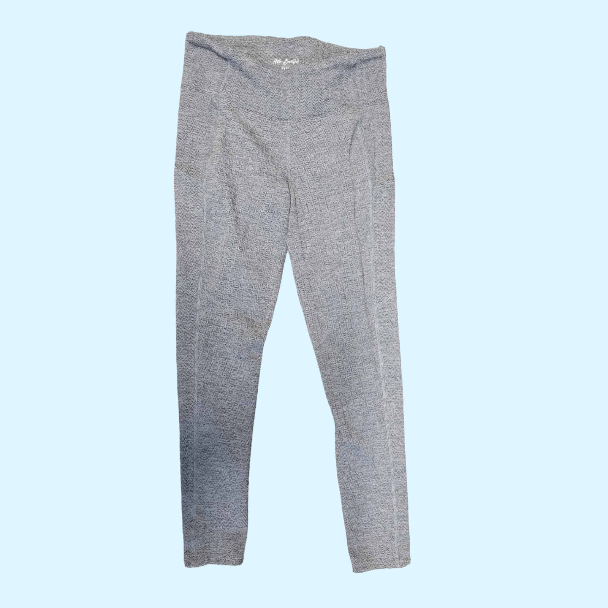 EQL By Kerrits Herringbone Legging in Gray - Medium NWT - Equine Exchange Tack Shop