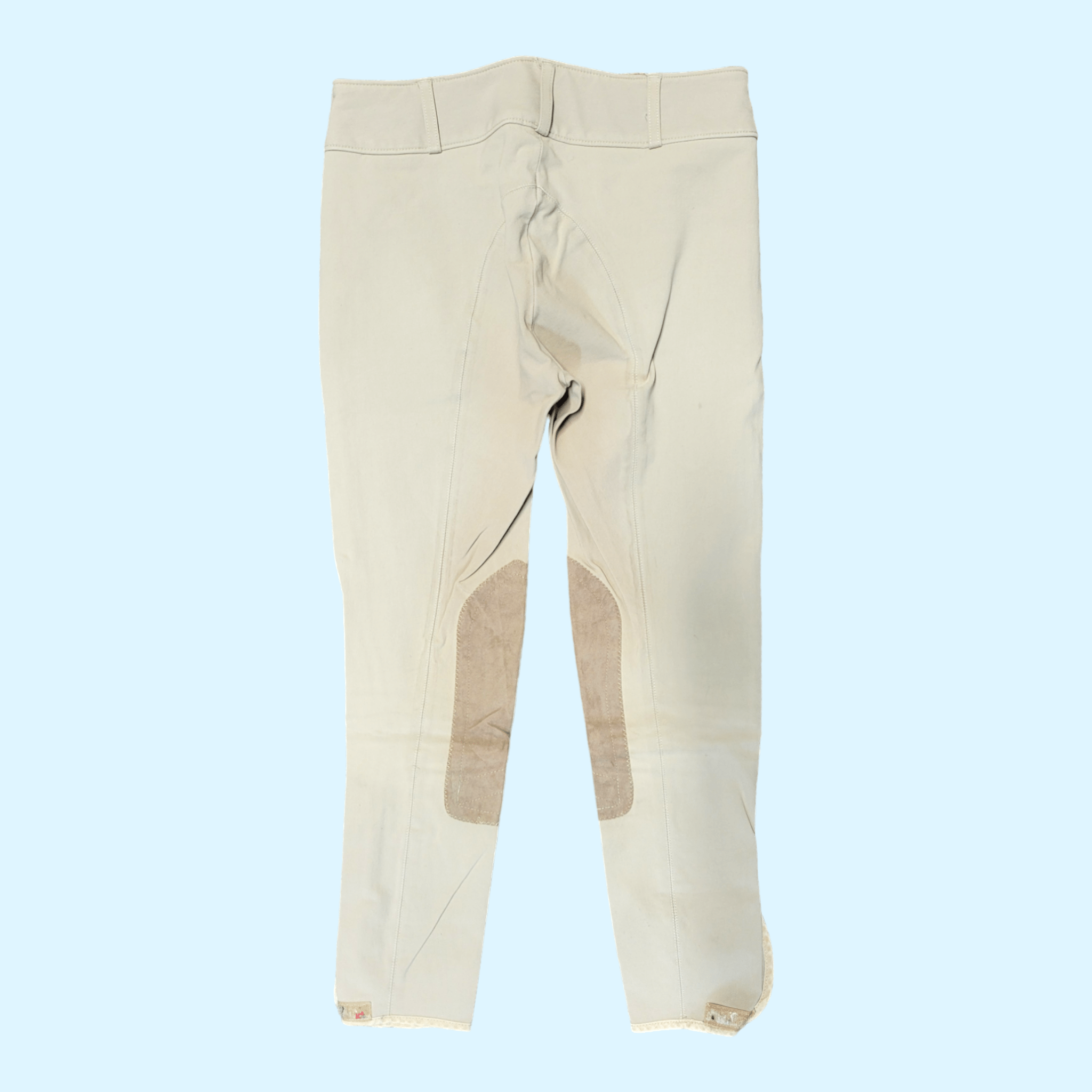 Tailored Sportsman Trophy Hunter Knee Patch Side Zip Breeches - CH 14 - Equine Exchange Tack Shop