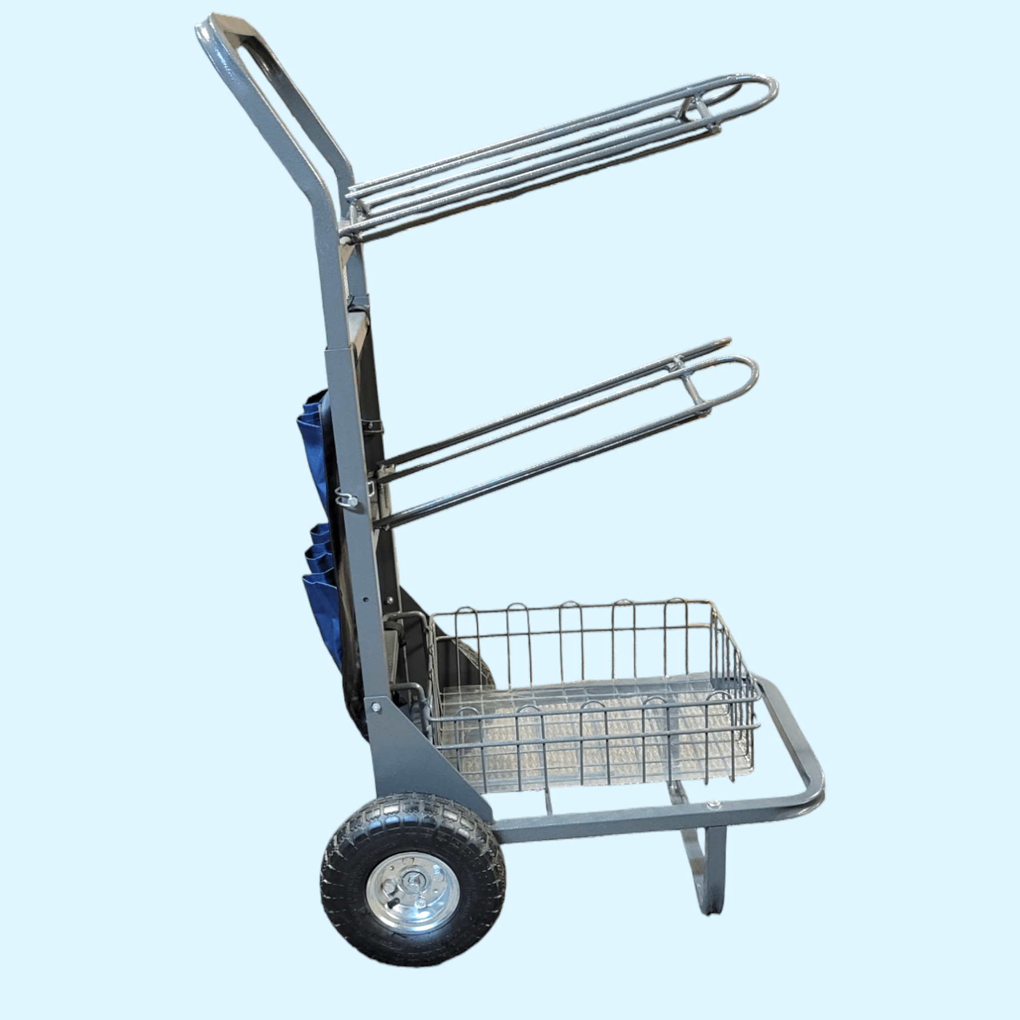 Rolling Saddle Rack Cart - NWOT