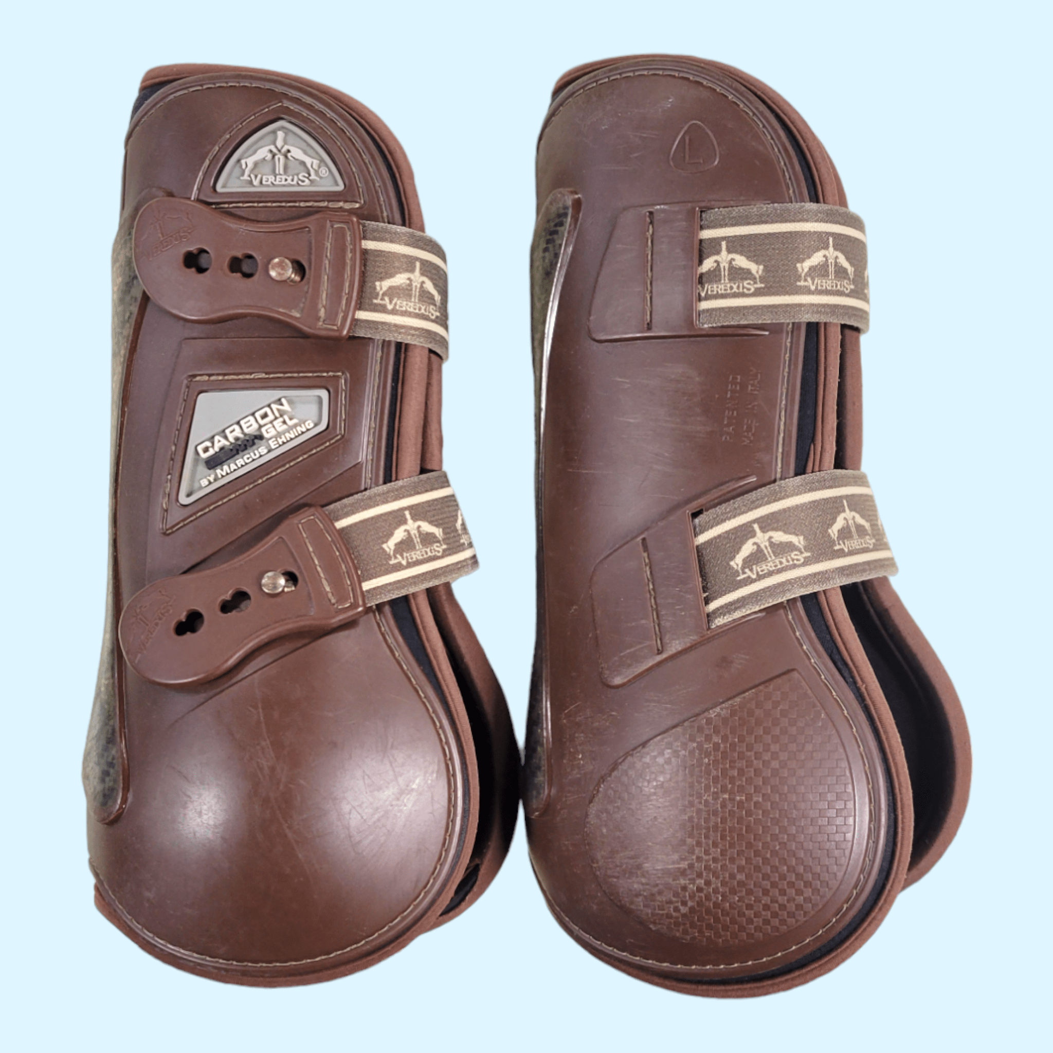 Veredus Carbon Gel Open Front Boots in Brown - Large