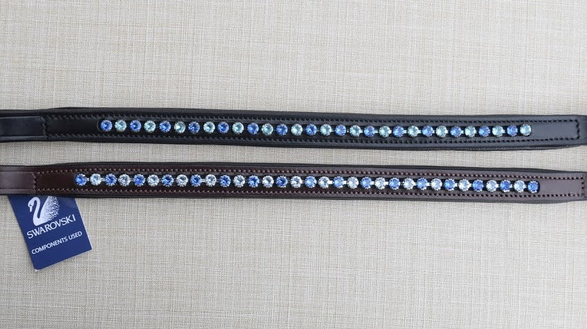 Red Barn True Blue Browband - Equine Exchange Tack Shop