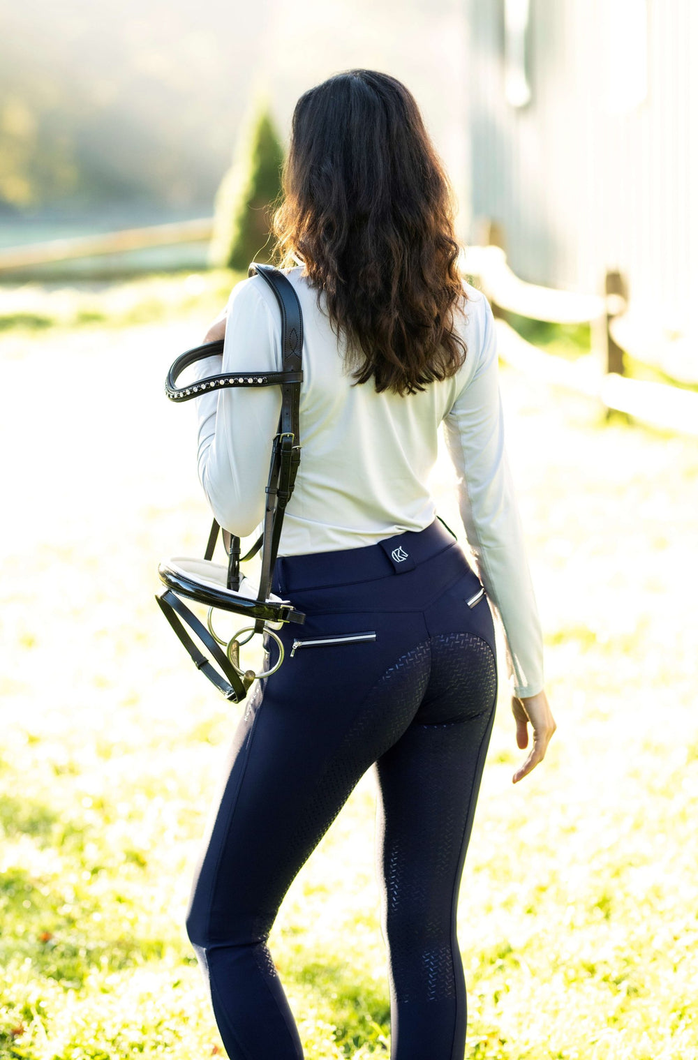 Gabrielle Knee Patch Breech - Equine Exchange Tack Shop