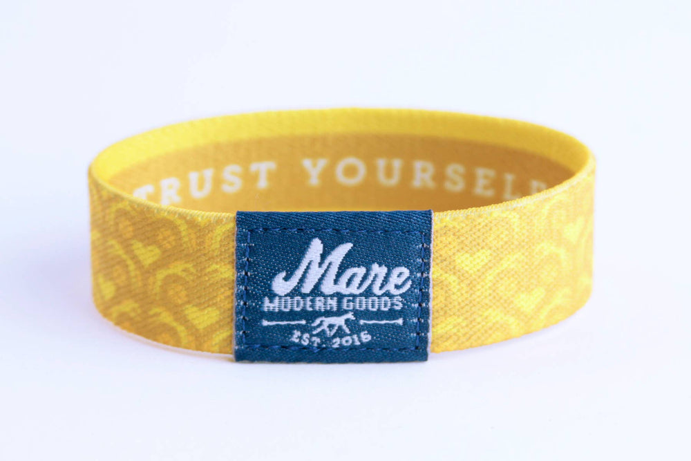 "Trust Yourself" Mindfilly Band (WillaTrooper) - Equine Exchange Tack Shop