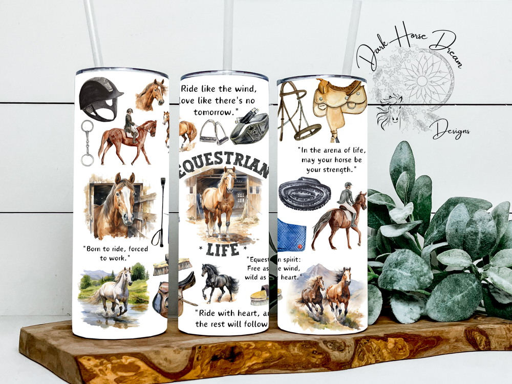 Ride Like the Wind Tumbler