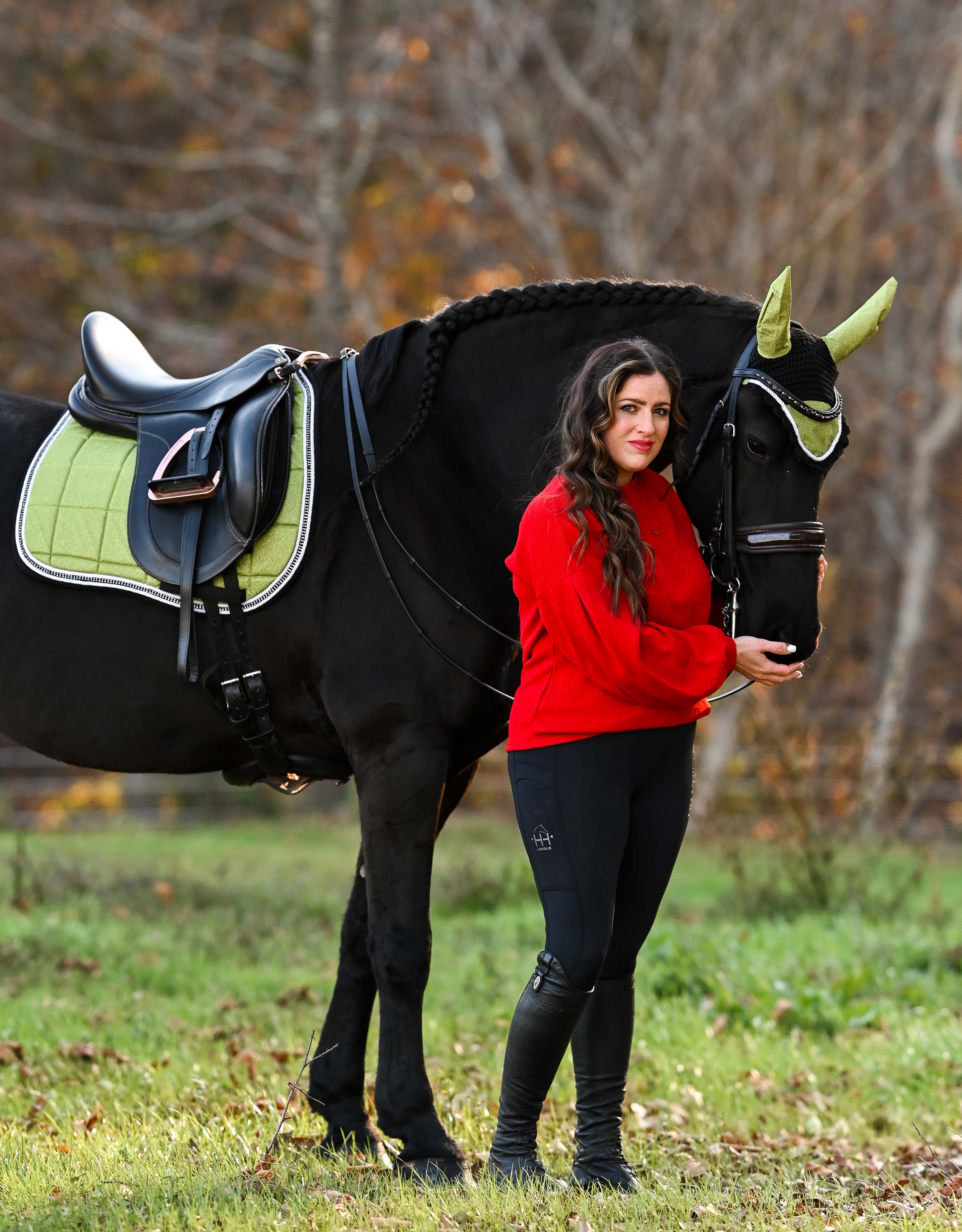 Lemongrass Saddle Pad - Equine Exchange Tack Shop