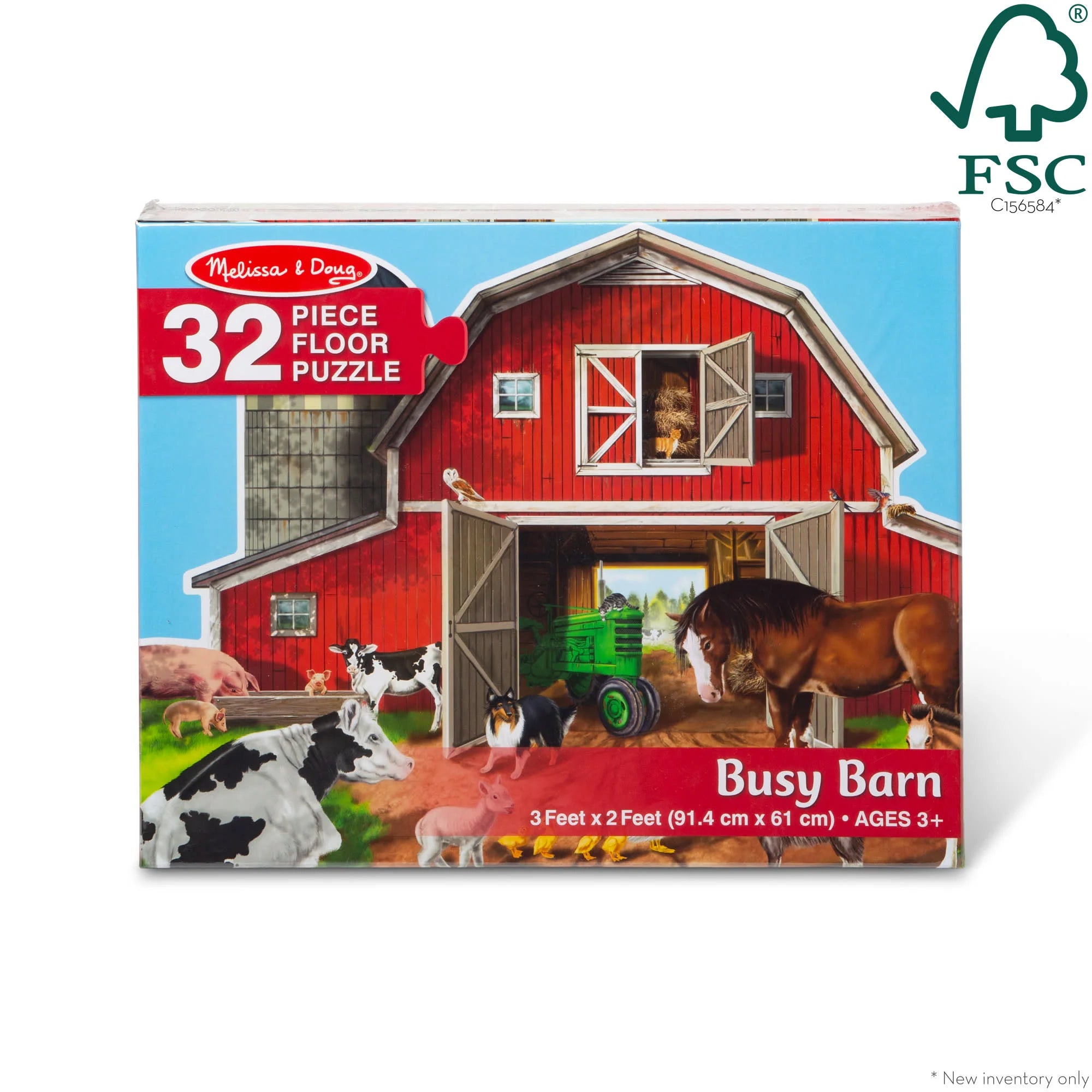 Buzy Barn Floor Puzzle