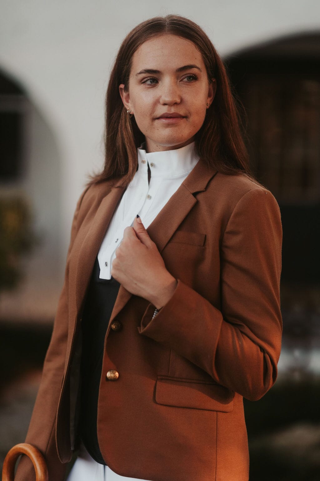 Margot Dark Horse Competition Shirt - Equine Exchange Tack Shop