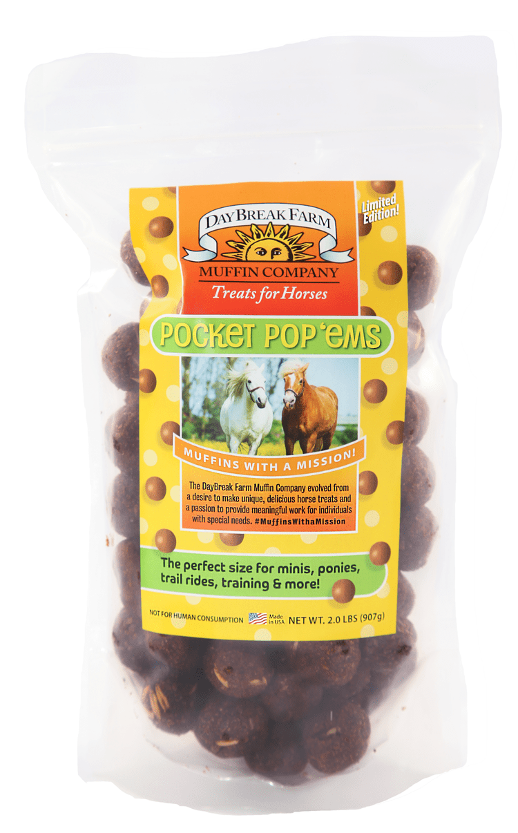 Day Break Pocket Pop 'ems Treats  - 2lbs - Equine Exchange Tack Shop