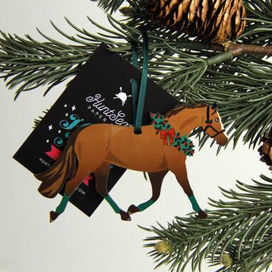 Chestnut Pony - Equestrian Horse Christmas  Tree Ornament - Equine Exchange Tack Shop