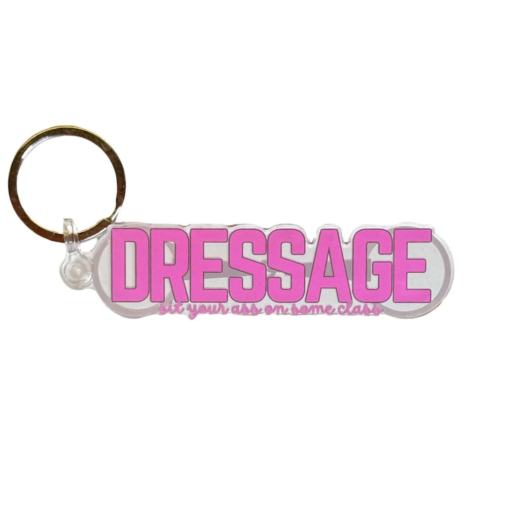 Dressage Key Chain - Equine Exchange Tack Shop