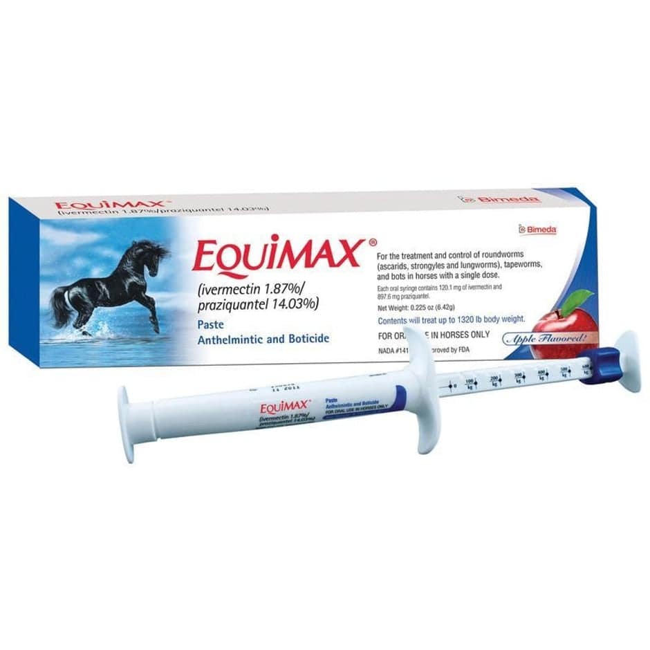 Equimax Dewormer Paste For Horses