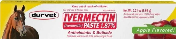 Ivermectin Paste 1.87% For Horses - Equine Exchange Tack Shop