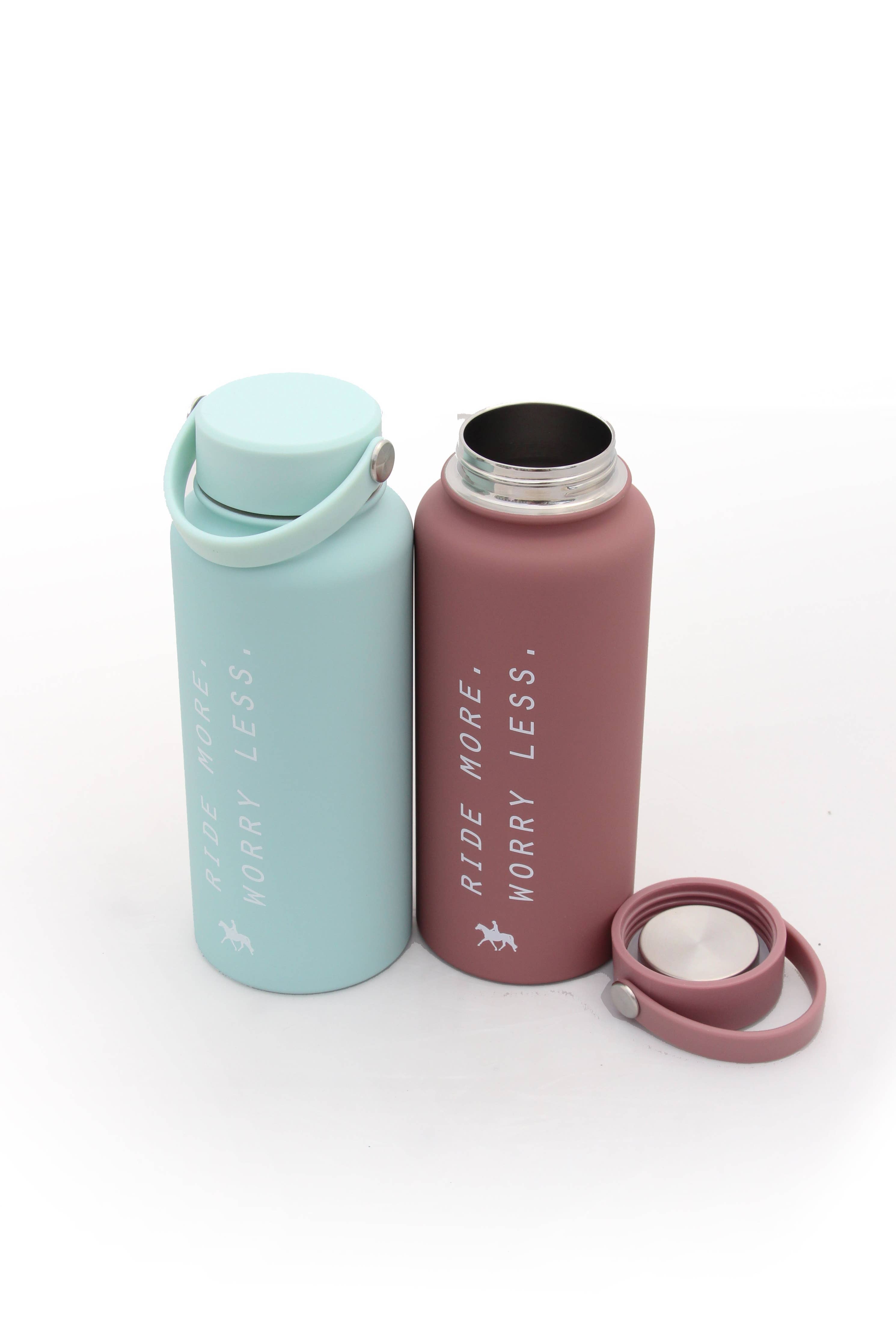 Ride More Worry Less Water Bottle - Equine Exchange Tack Shop