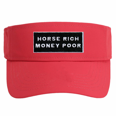 Horse Rich Money Poor Visor - Equine Exchange Tack Shop