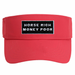 Horse Rich Money Poor Visor - Equine Exchange Tack Shop