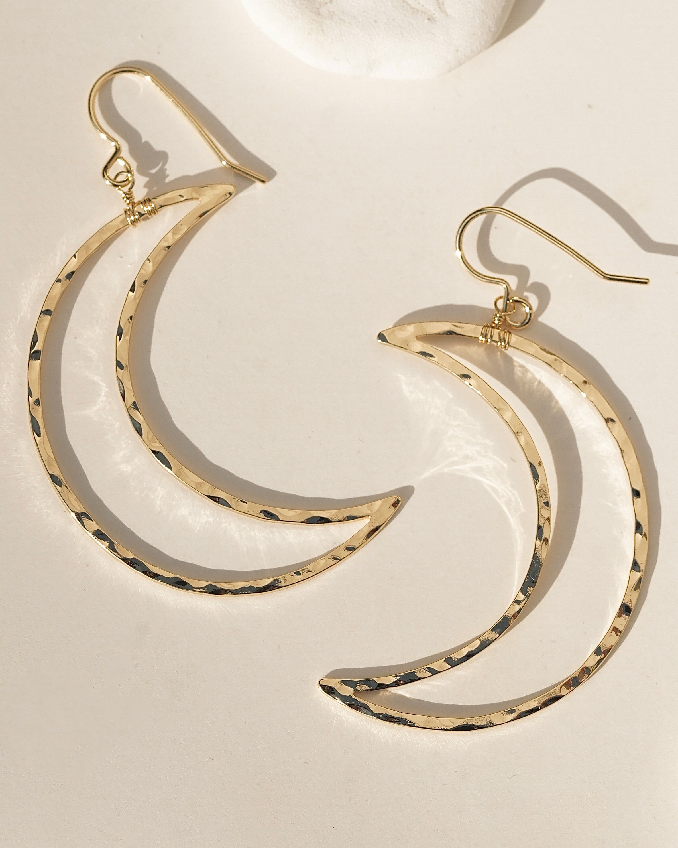 Boho Moon Hoops