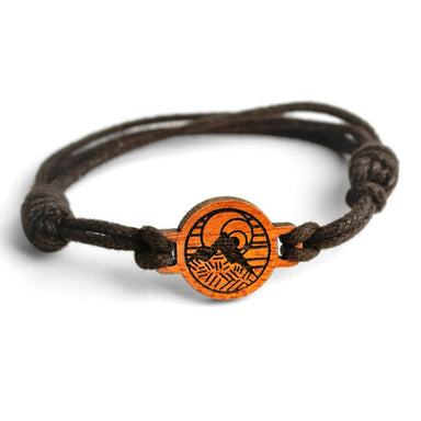 Elakai Wood Logo Bracelet - Equine Exchange Tack Shop