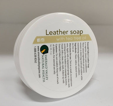 Emerald Valley Natural Health Leather Soap with Tea Tree Oil - Equine Exchange Tack Shop