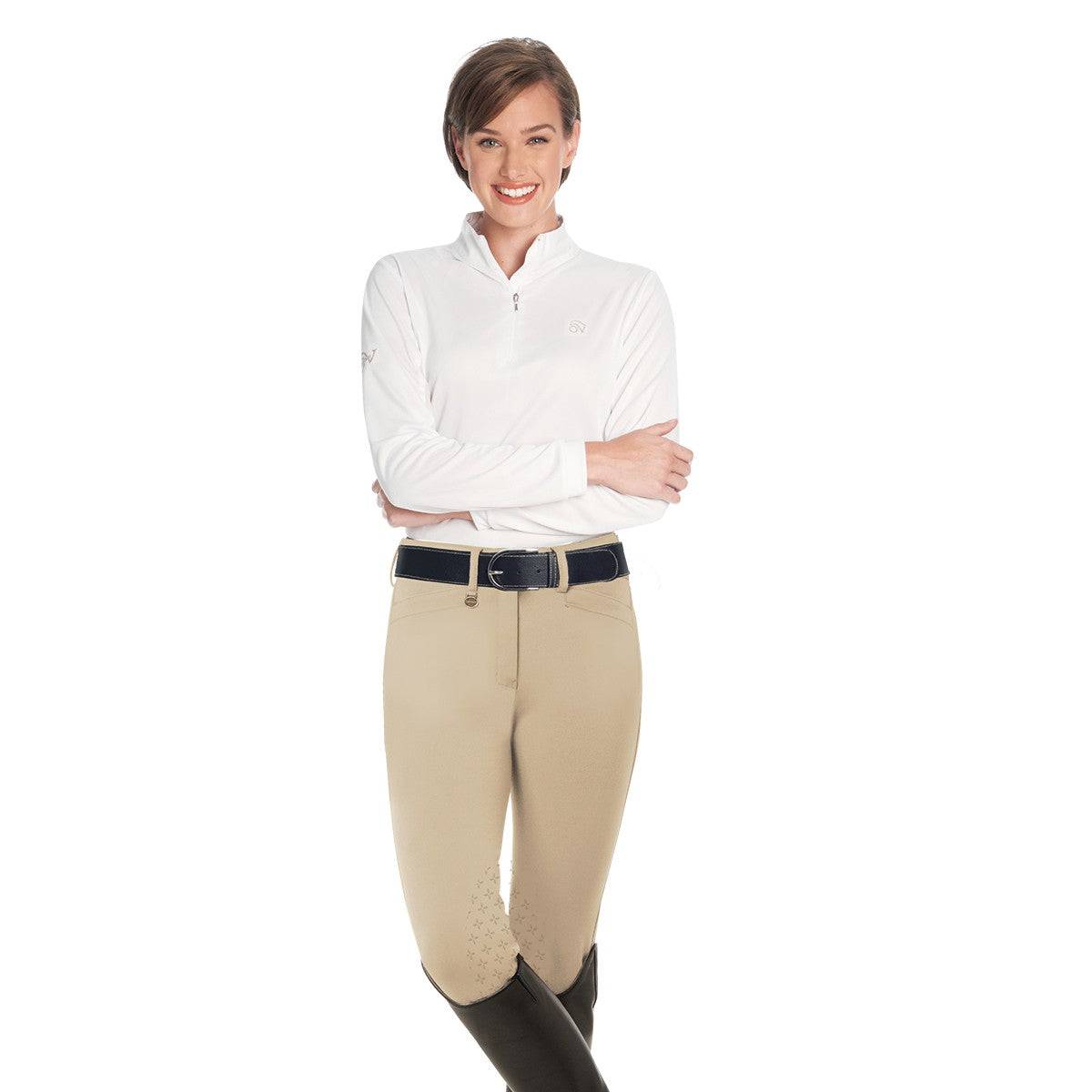Ovation® Celebrity Ultra Grip Knee Patch Breeches - Ladies' - Equine Exchange Tack Shop