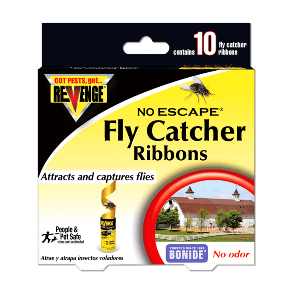 Revenge No Escape Fly Catcher Ribbons - 10 Pack