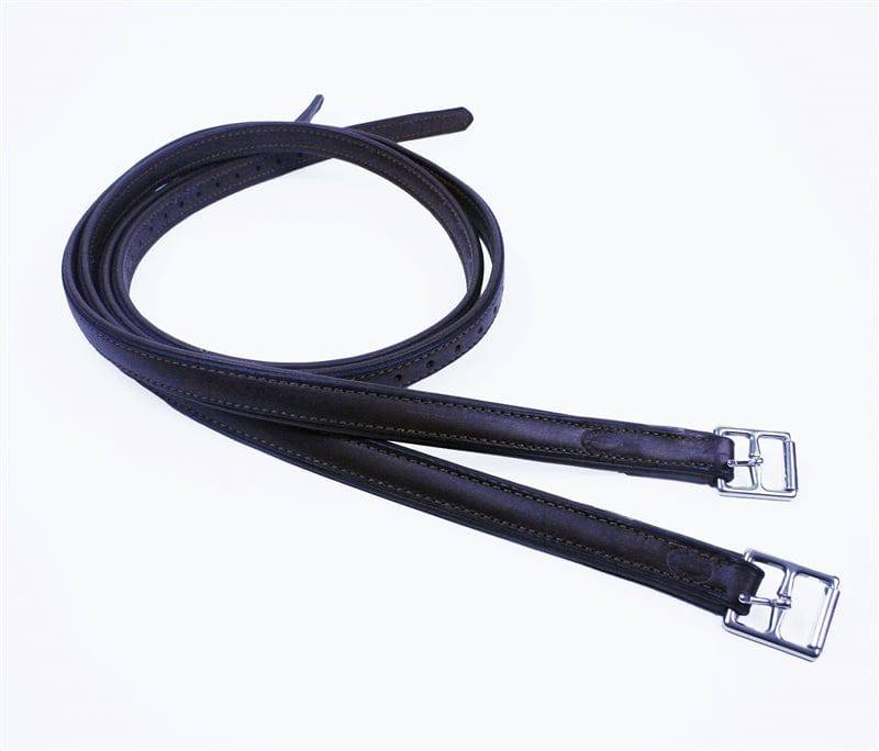 Nunn FIner Padded Nylon Centered Stirrup Leathers - Equine Exchange Tack Shop