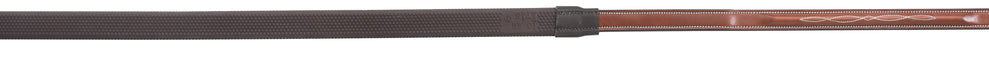 Rodrigo Pessoa Rubber Reins Raised Fancy Stitched - Equine Exchange Tack Shop