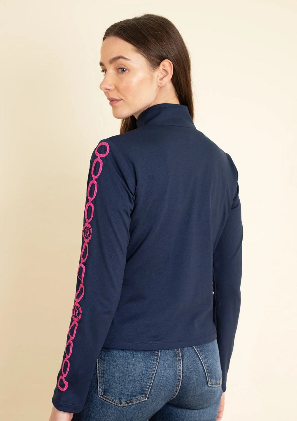 Equus Embroidered Zip Jacket