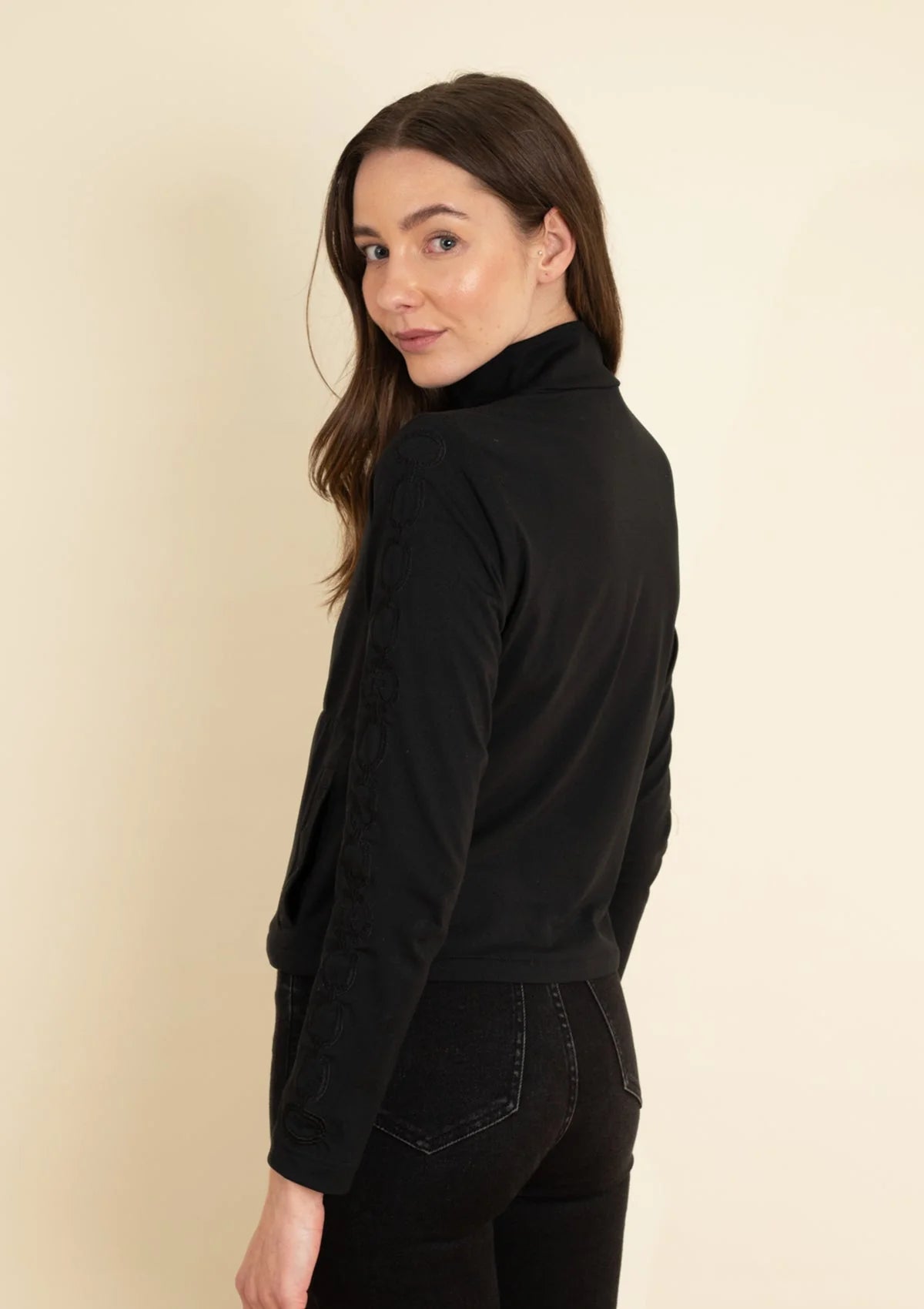 Equus Embroidered Zip Jacket  