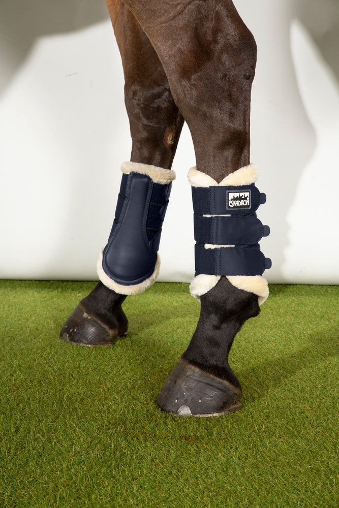 Faux Fur Soft Tendon Boots