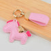 Cute Leather Pony Keychain Pendant - Equine Exchange Tack Shop
