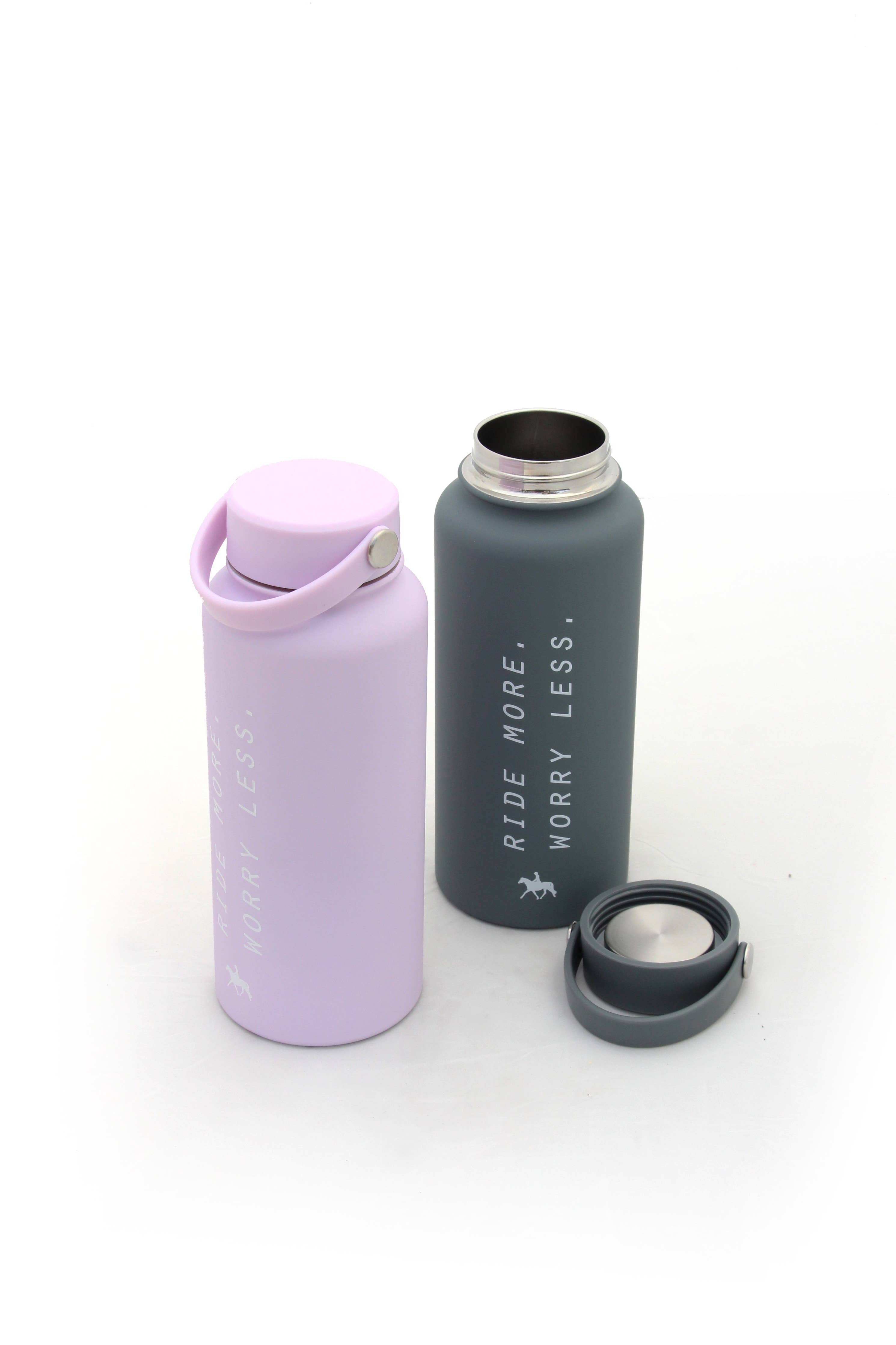 Ride More Worry Less Water Bottle - Equine Exchange Tack Shop