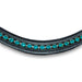 Teal Browband - Equine Exchange Tack Shop
