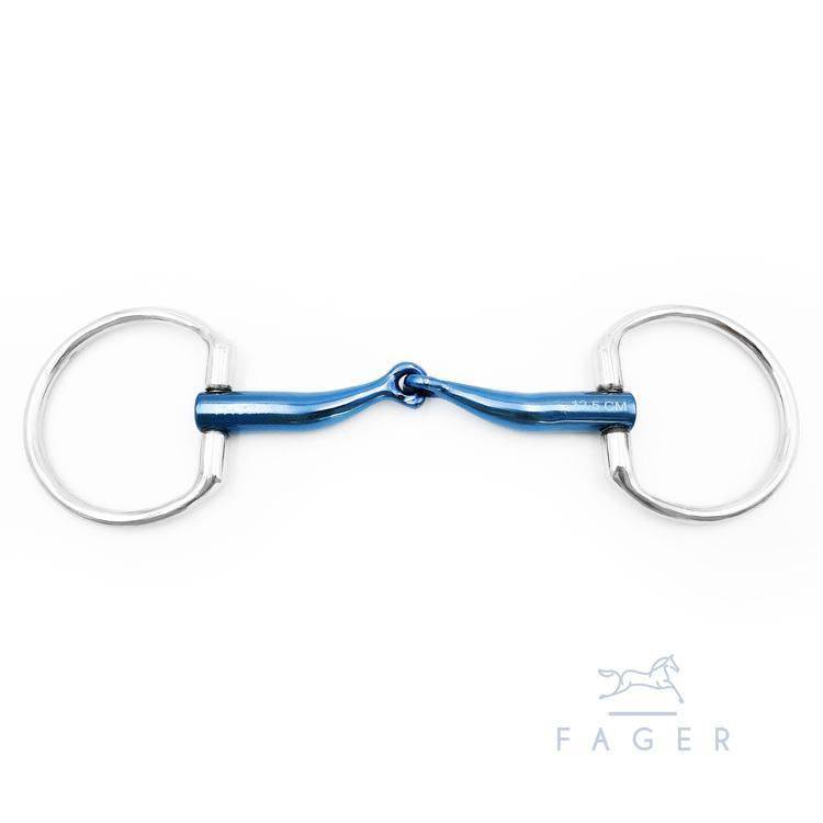 Fager Fanny Titanium Fixed Rings - Equine Exchange Tack Shop