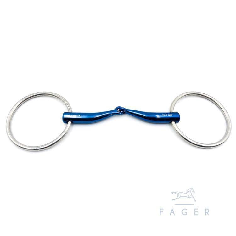 Fager Fanny Titanium Loose Rings - Equine Exchange Tack Shop