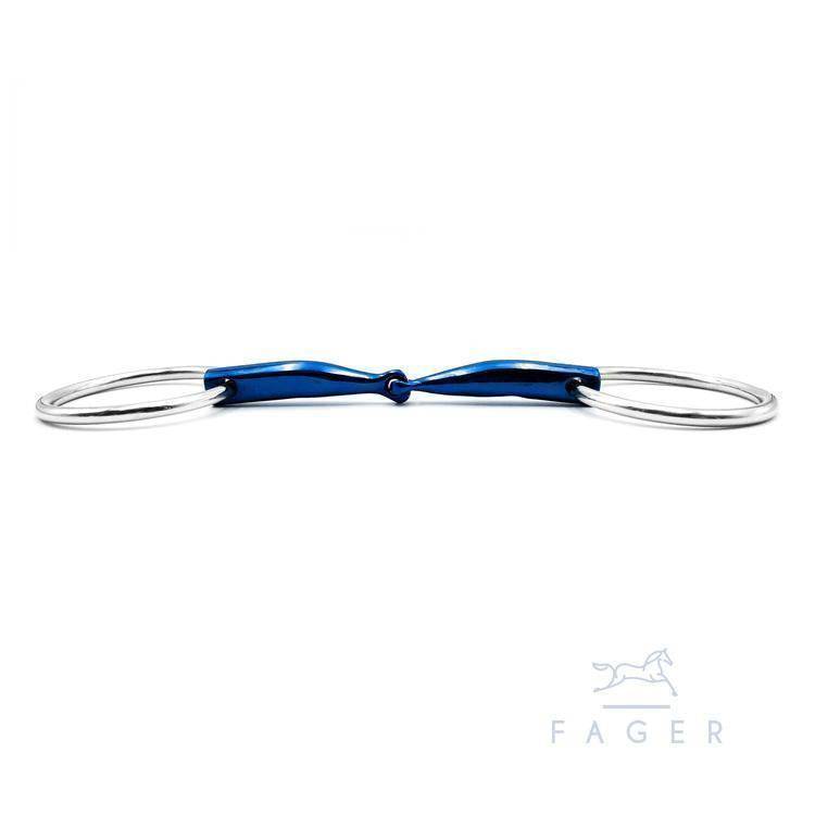 Fager Lilly FSS Titanium Loose Rings - Equine Exchange Tack Shop