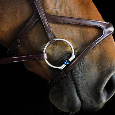 Fager Bianca Titanium Fixed Rings - Equine Exchange Tack Shop