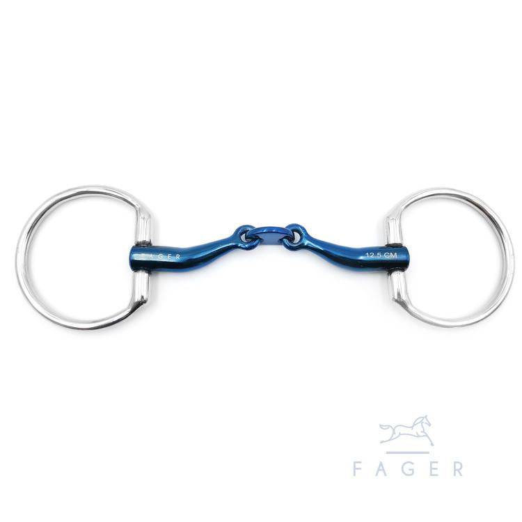 Fager Carl Titanium Fixed Rings - Equine Exchange Tack Shop