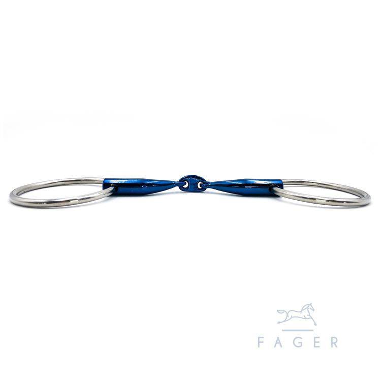 Fager Carl Titanium Loose Rings - Equine Exchange Tack Shop