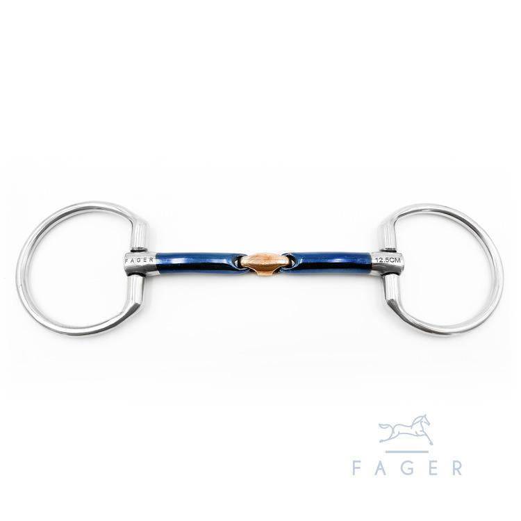 Fager John Sweet Iron Fixed Rings - Equine Exchange Tack Shop