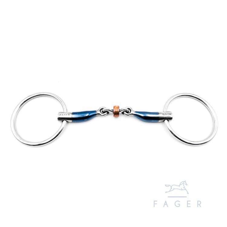 Fager Julia Sweet Iron Loose Rings - Equine Exchange Tack Shop