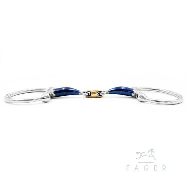 Fager Martin Sweet Iron FL Fixed Rings - Equine Exchange Tack Shop